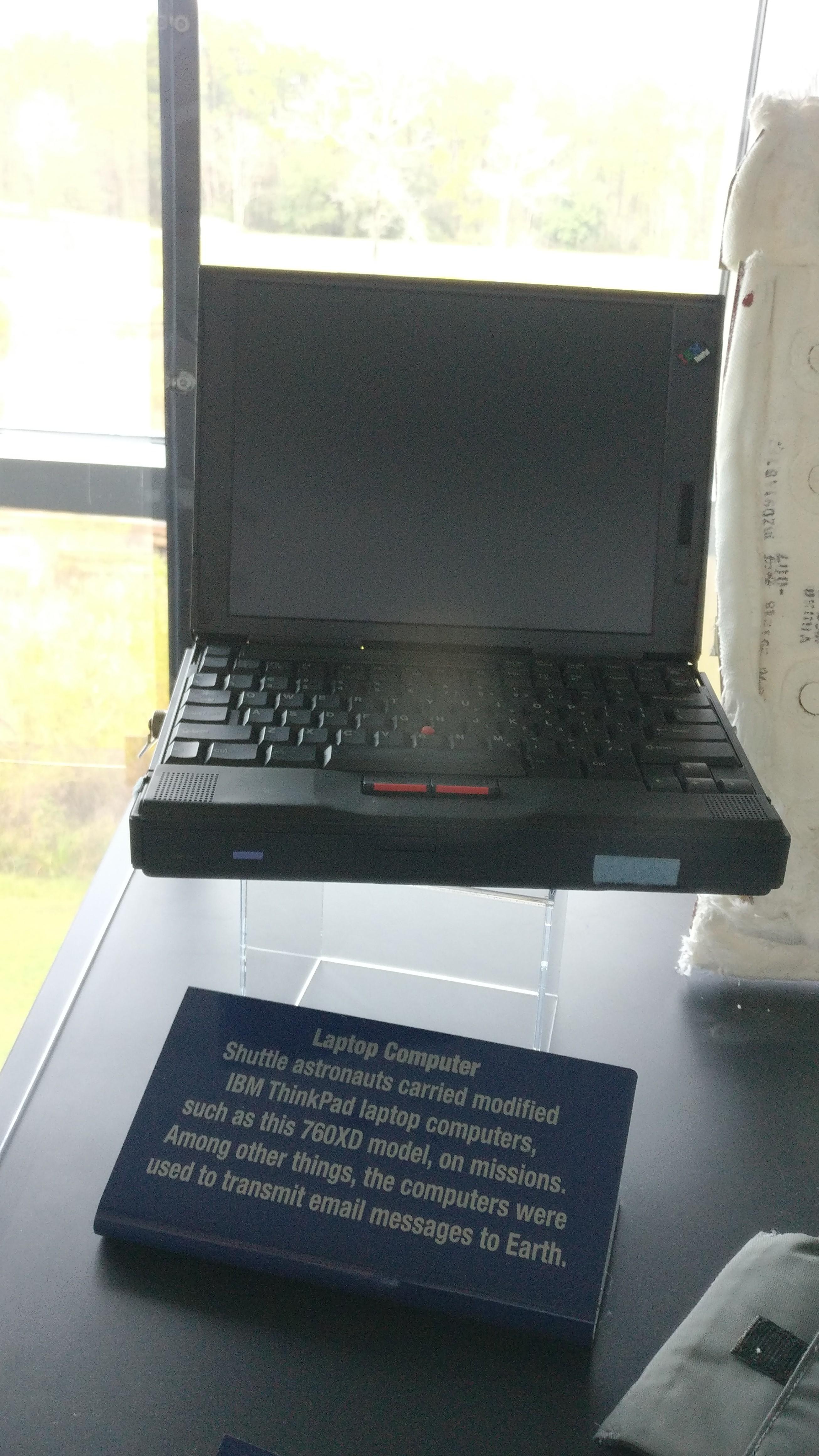 IBM ThinkPad 760XD at NASA